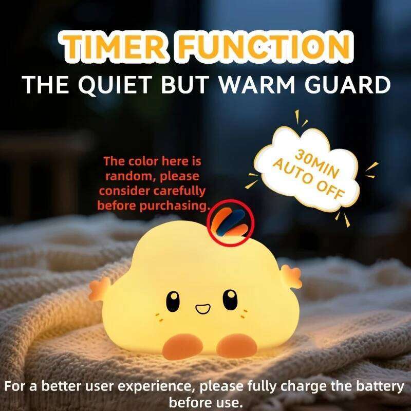 Cloud Night Light,Touch-Control Dimming, Charging & Timing ,For Home Decor, Perfect Gift Choice Z260227