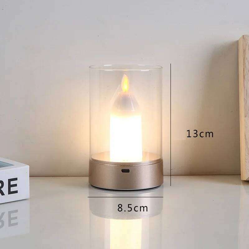 Bedroom table bedside gesture sensor switch dimming night light USB rechargeable portable room decoration lamp Z260227