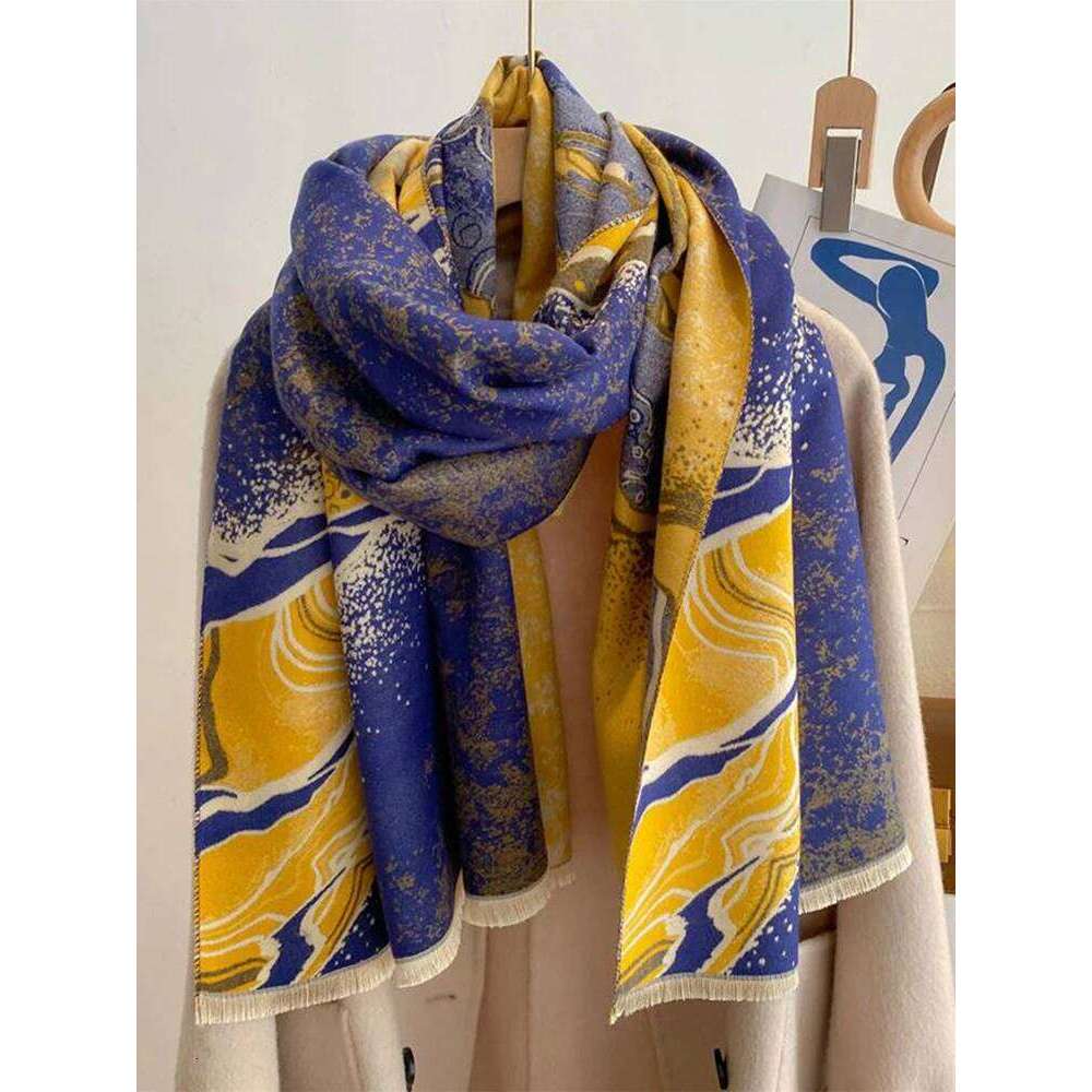 Luxury Cashmere Women Scarf Winter Vintage Print Scarve Wrap Pashmina Mujer Female Foulard Bufanda Pareo Echarpe Blanket Shawl Z260226