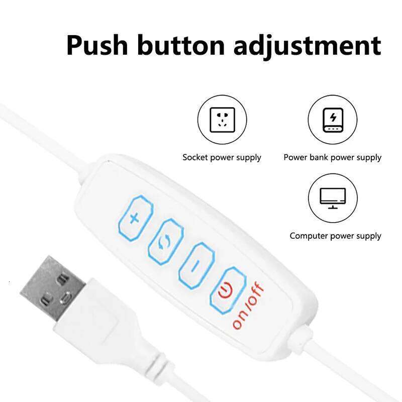 Nordic style creative 3D printing three-color LED button dimming wood base living room desk bedside decorative lamp Z260227