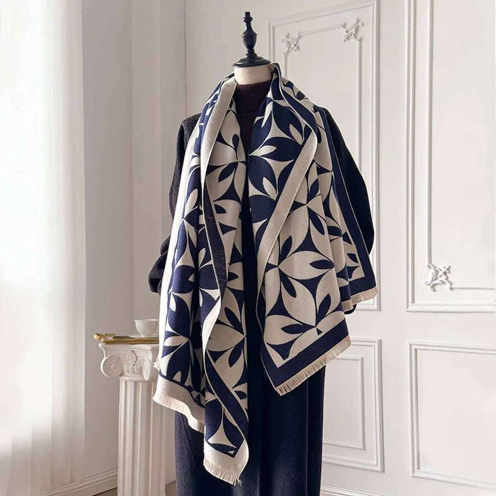 2025 Winter Warm Luxury Cashmere Pashmina Scarf For Women Thick Shawl Wrap Neckerchief Fashion Bufanda Echarpe Poncho Blanket Z260226