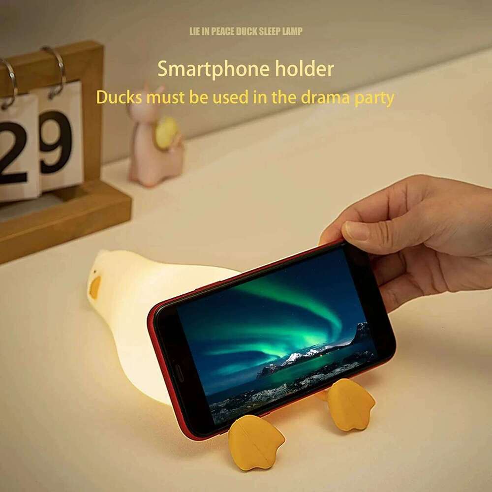 Animal Led Rechargeable Dimmable Silicone Table Lamp Children's Night Light for Nursery Bedroom Cute Birthday Gift Z260227