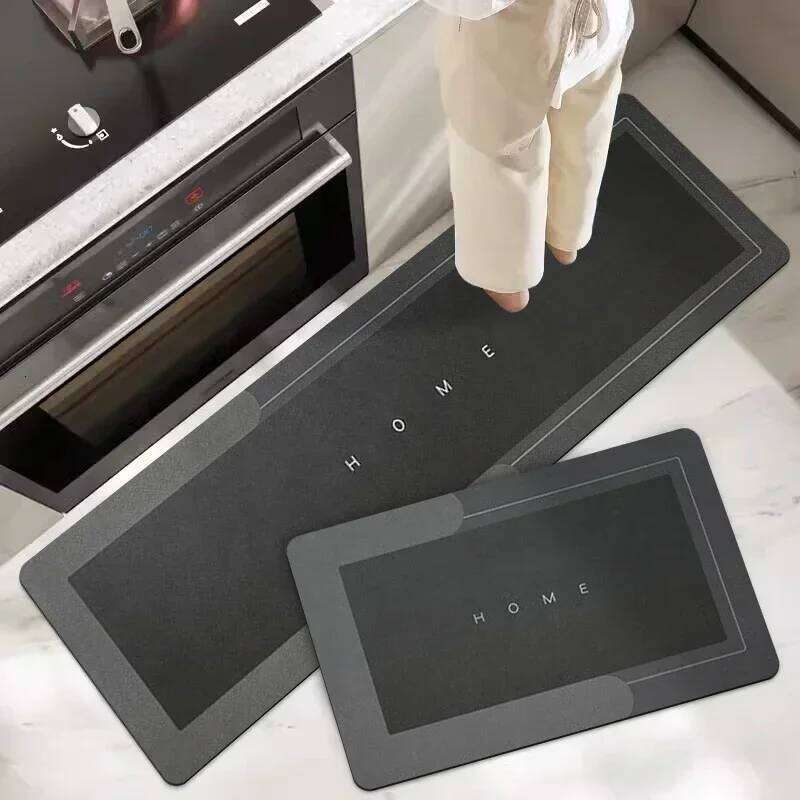 Diatomite Mat Rug Non-slip Kitchen Long Carpet Super Absorbent Floor Mats Entrance Doormat Carpets for Living Room H260227 - view 3