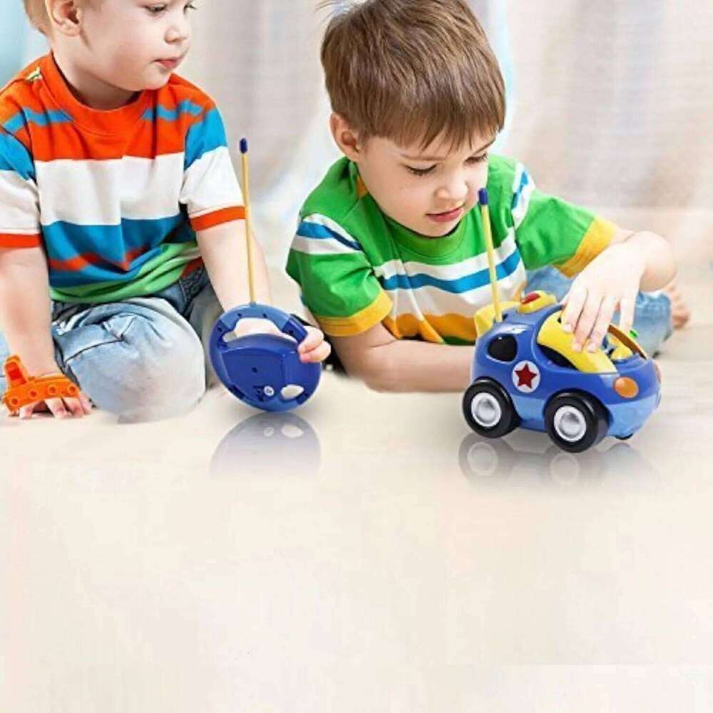 Toddlers Boys Girls Toddler RC Toys Gifts for Kids Baby Remote Control Toy Cars Race Police Car H260227