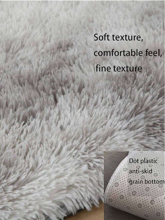 Plush Area Bedroom Super Soft Foot Bedside Mat Fuzzy Children Carpet Prayer Rugs Living Rug Room Decoration H260227 - view 4