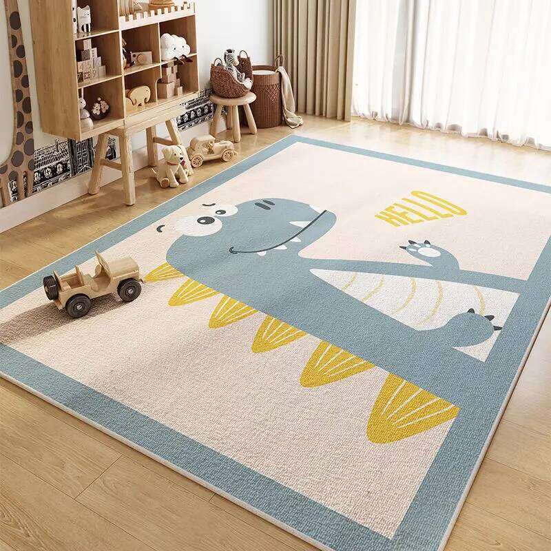 VIKAMA Children's Carpet Living Room Study Toy Reading Area Baby Crawling Bedroom Anti-Slip Floor Mat Home Decoration H260226