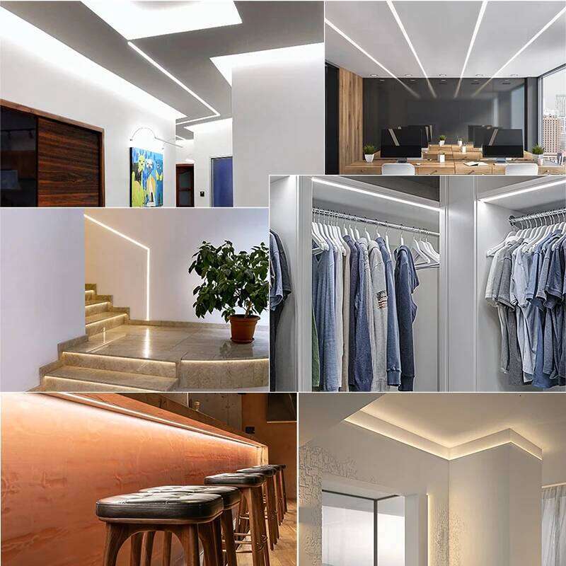 COB CCT LED Strip Lights 608 LEDs/m High Density Flexible Dimmable FOB Led Tape 2700K to 6500K Changeable Lighting DC12V 24V Z260226