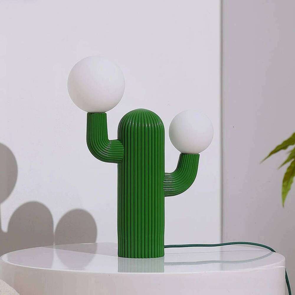 Cactus Design Art Decor Pigeon Lamp Table Lamps Mood Light Bedroom Living Room Indoor Home Decorative Fixture Z260227