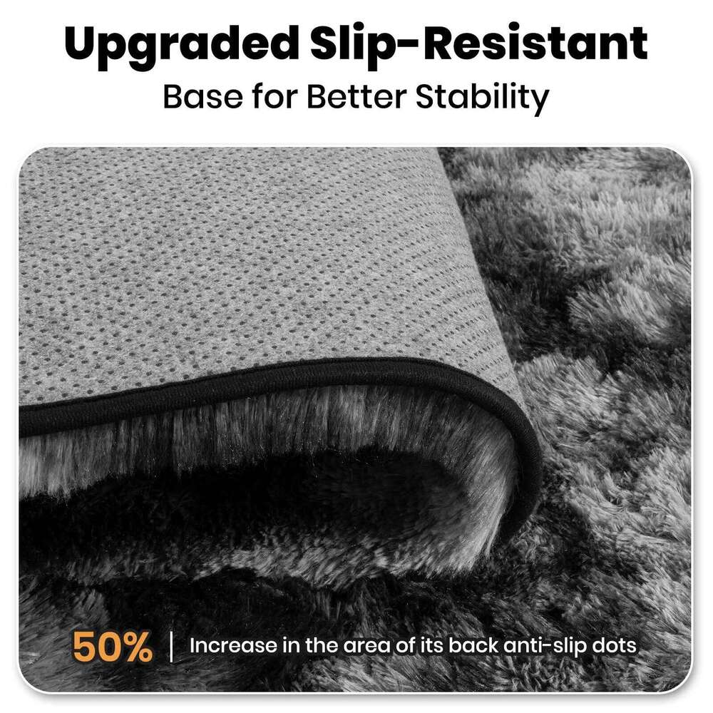 VIKAMA Minimalist Style Living Fluffy And Slip-Resistant Children's Room Mat, Bathroom Carpet, Home Decoration H260226