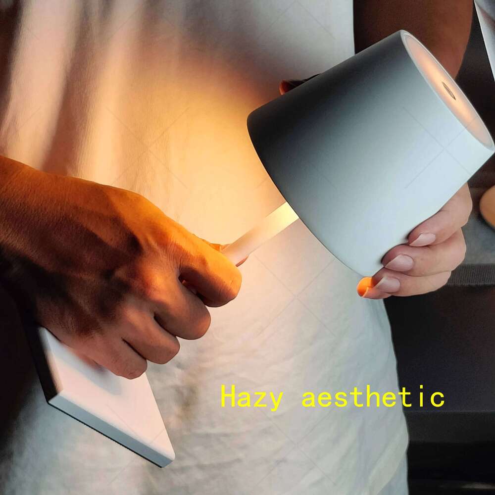 5200mAh Battery IP54 Waterproof Wireless Pro Mini Table Lamp Light With Touch Dimmable For Restaurant Dinning Room Z260227