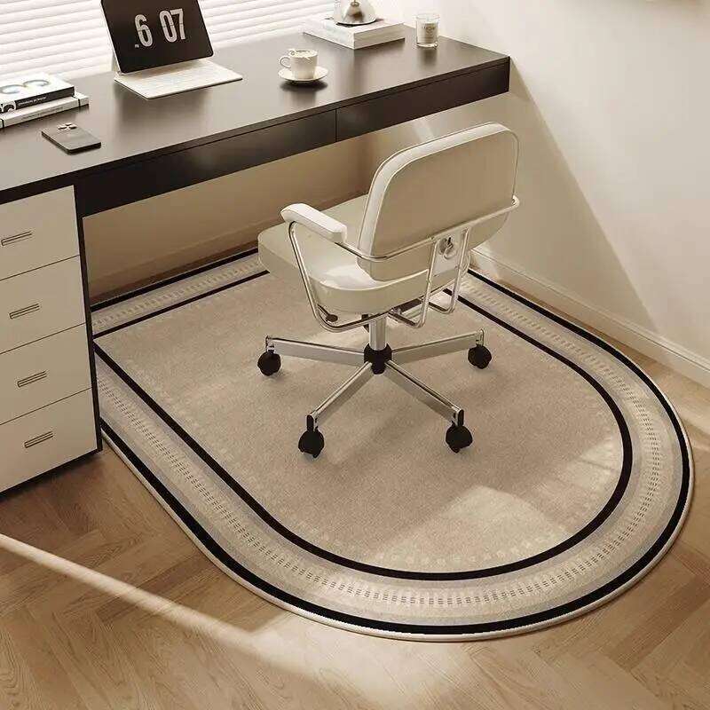 VIKAMA Computer Carpet, Study Desk, Swivel Chair Cushion, Bedside Dressing Table, Crystal Velvet Floor Mat Home Decoration H260226