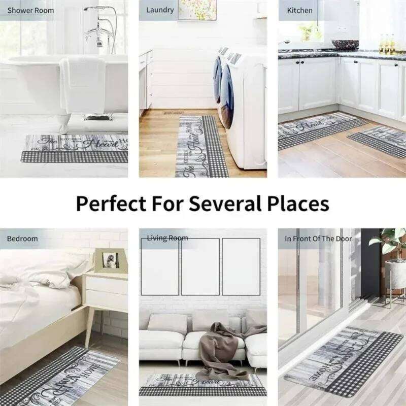 Luxury Hallway Rug,Modern Platinum Flower Runner Entryway, Foldable Friendly Carpet for Nursery Porch Bedroom H260227 - view 5