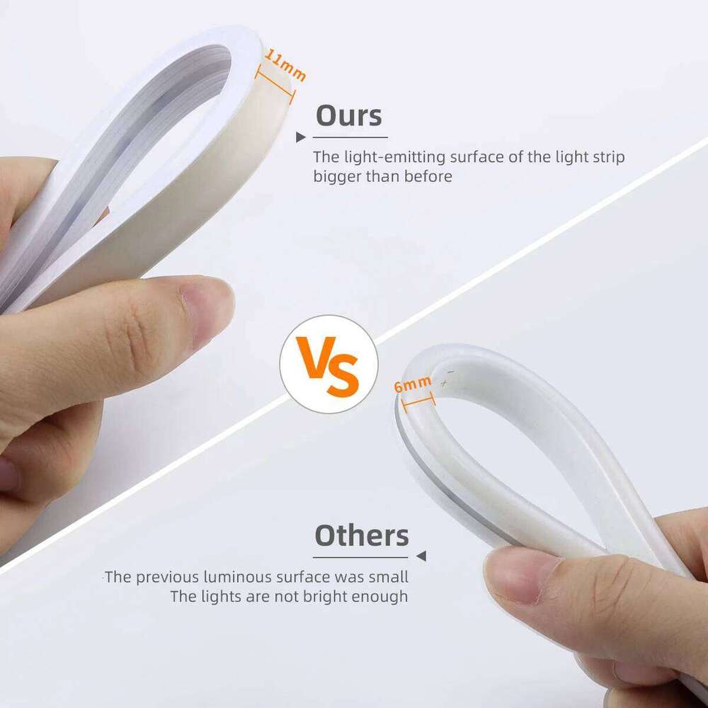 Neon Strip Light USB 5V With Tuya Smart Controller Flexible IP65 Waterproof LED Lights For Kitchen Bedroom Wall Z260226