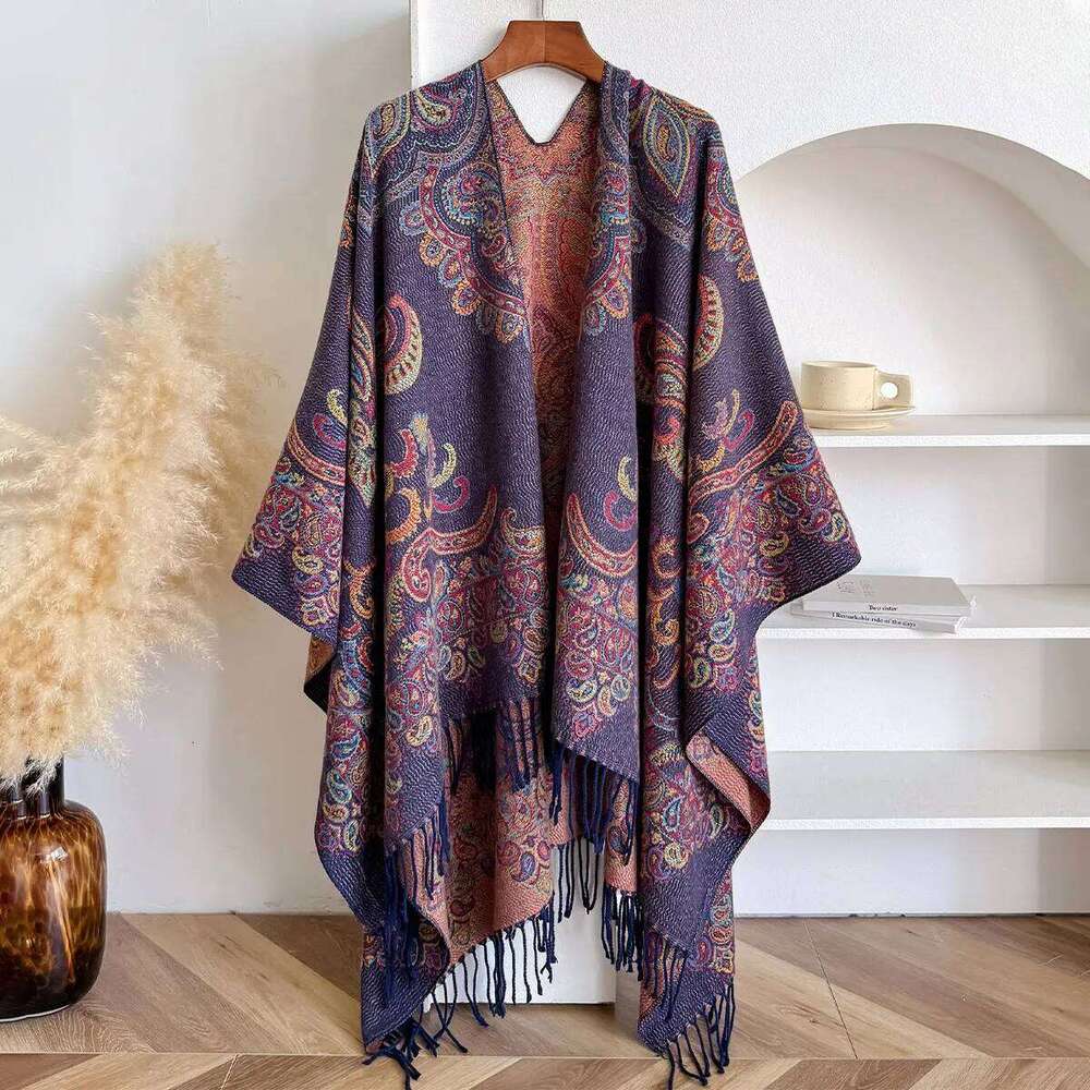 Fashion Winter Warm Thick Soft Imitation Cashmere Luxury Brand Jacquard Scarf Women Neckerchief Bandana Shawl Headband Bufanda Z260226