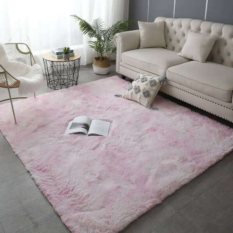 Big Size Carpet Living Plush Rug Bed Floor Fluffy Mat Anti-slip Home Decor Rugs Soft Velvet Carpets Kids Room Blanket H260226