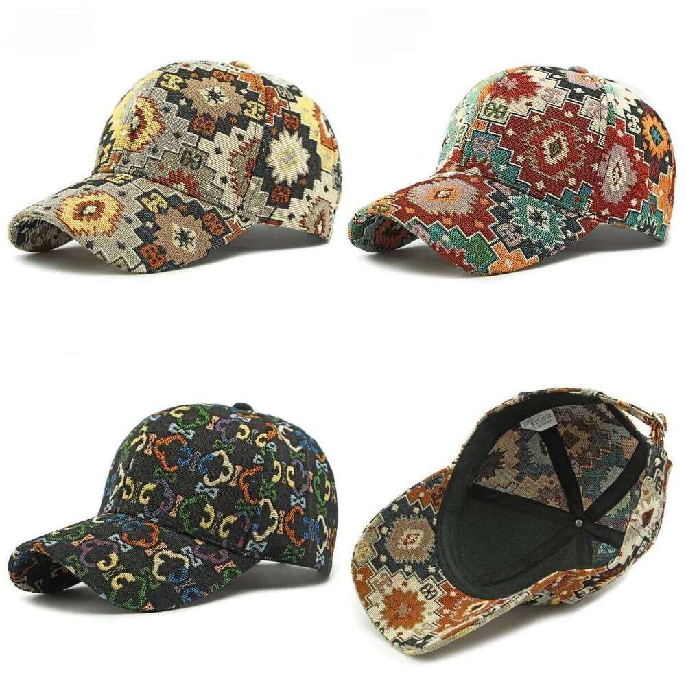 2025 Spring New Women's Retro Ethnic Style Hardtop Baseball Korean Version Fashion Cap Sun Hat Tide Z260226