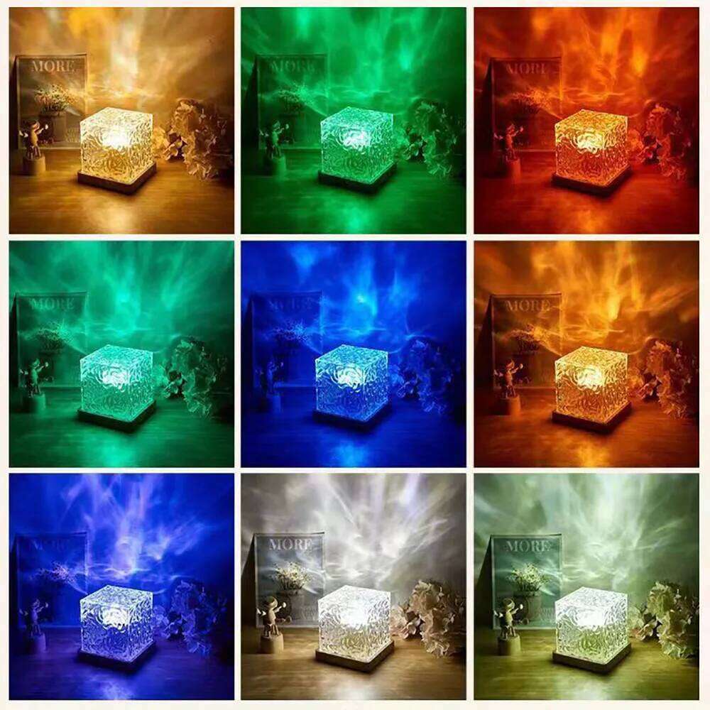 New Northern Starry Sky Ocean Projector Lamp Bar Party Atmosphere Decoration Night Light Holiday Gift Z260227