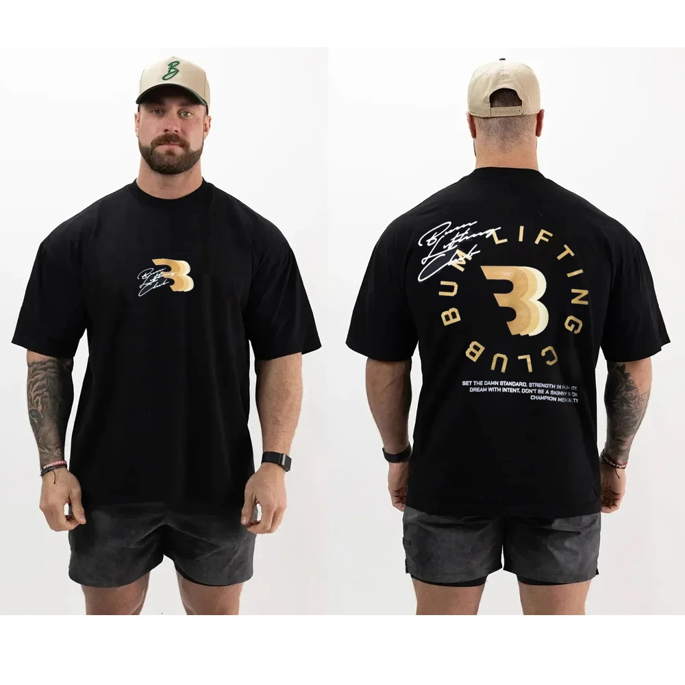 Summer Jogger Gym Tee Mens Cbum TShirt Thavage Muscle Men Fitness Cotton Shirt WomenS T 260227