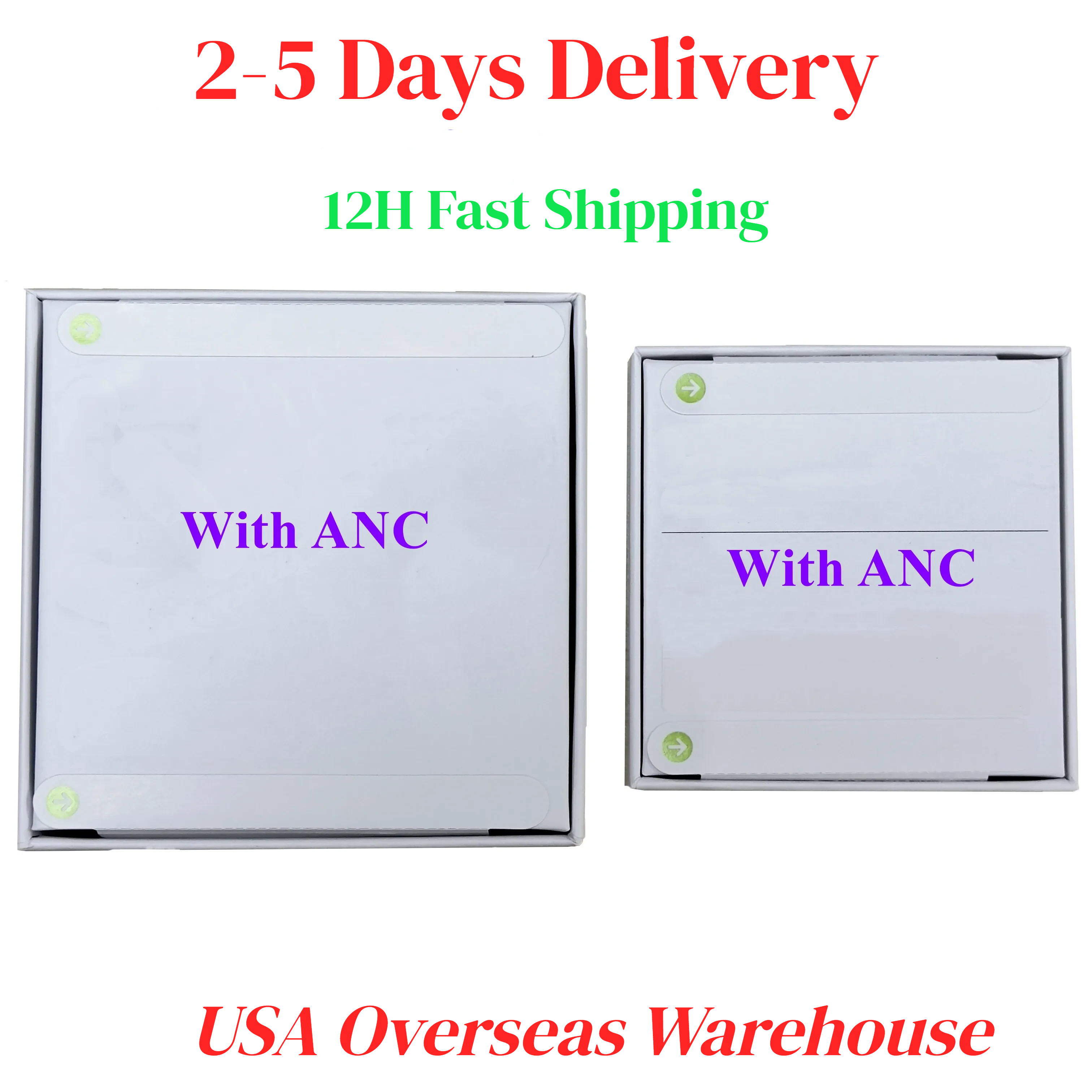 USA Stock TWS earbuds Pods 4th Gen With ANC earbuds Pro 3 anc USB C earphones wireless Bluetooth Headset USB-C charging port For Xiaomi iPhone Huawei