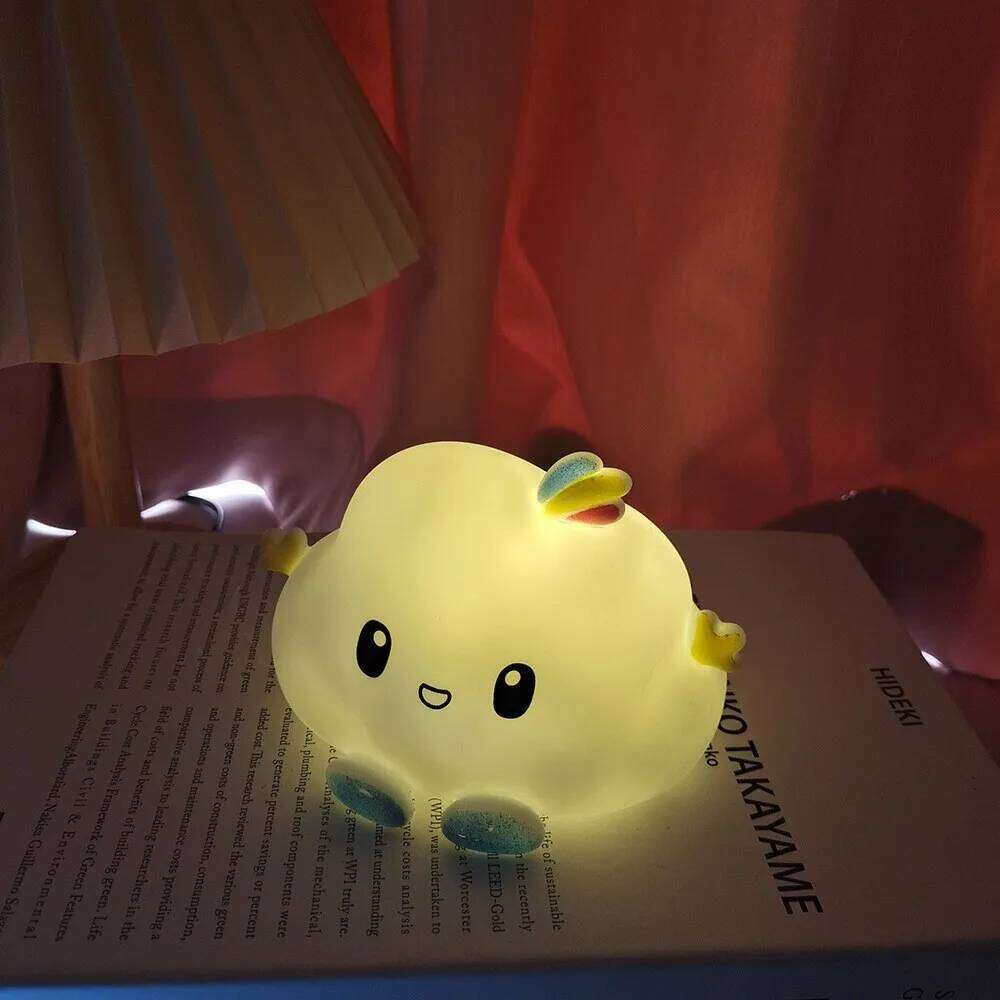 Small Cartoon Cute Cloud Not Dazzling Children Bedroom Bedside Night Light Child Girl Birthday Gifts Home Decoration Z260227