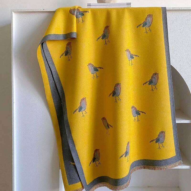 Thick Cashmere Blanket Women Scarf Warm Pashmina Shawl Winter Wraps Bufanda Print 2023 New Design Poncho Echarpe Female Z260226