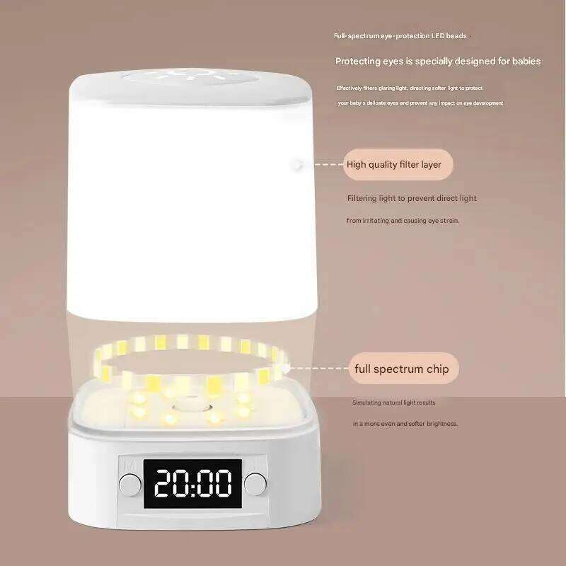 New remote control night light rechargeable table bedroom bedside evening baby feeding eye protection sleep lamp Z260227