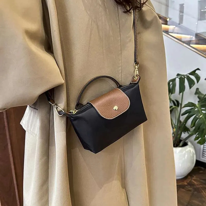 Mini handbag Designer Bag Women Crossbody Bag Luxury Shoulder Bag Longlies Dumpling Champly Bag Nylon Commuting Work Foldable Waterproof Oxford Storage totes