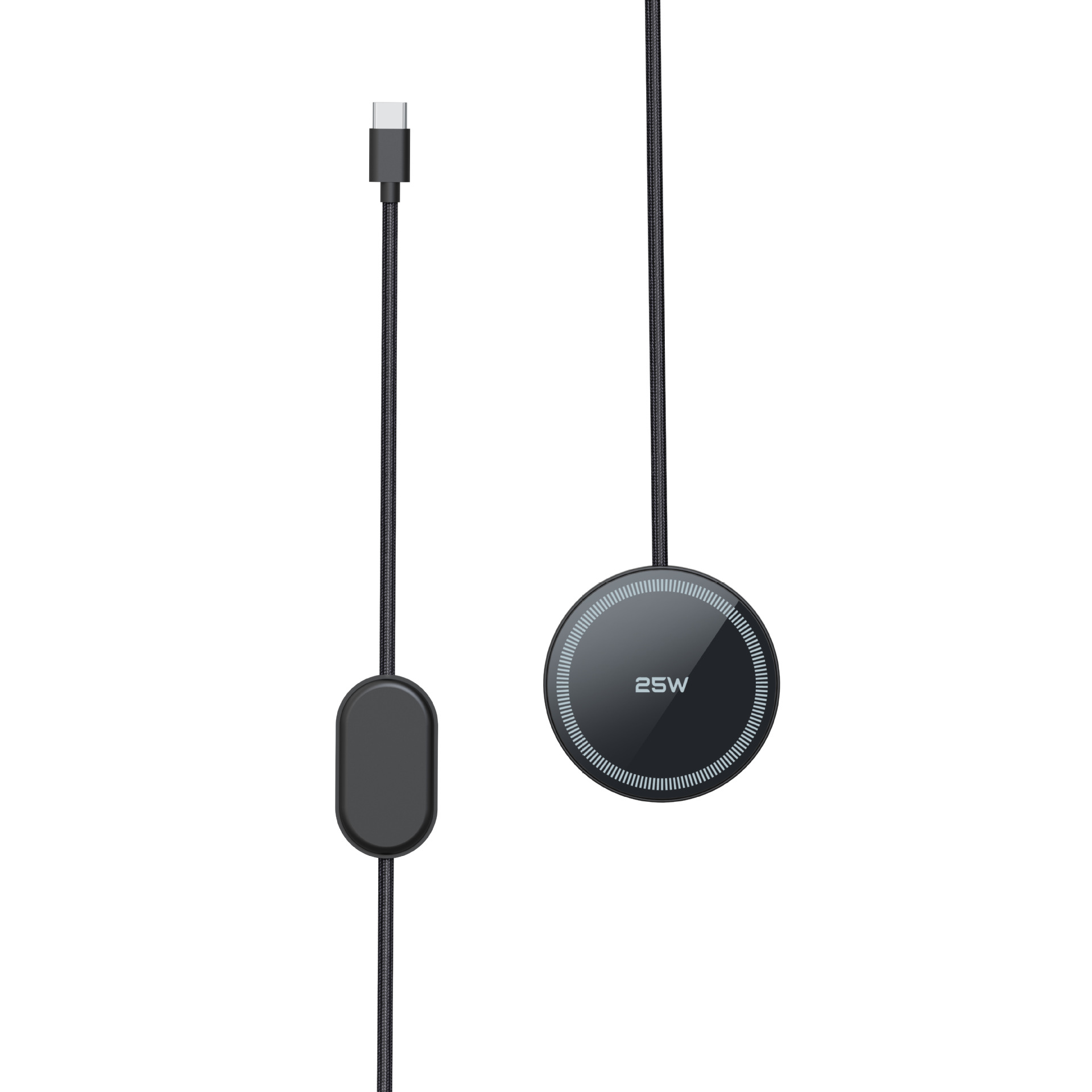 Magnetic 25W mobile phone earphones wireless fast charging charger