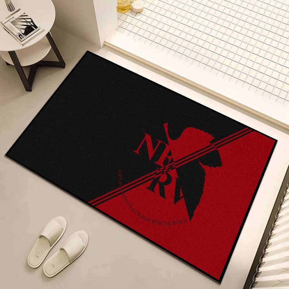 Anime N- Neon Genesis Evangelions carpet Bedside Kitchen Bath Living Home House Bedroom Floor Mat Doormat Carpet Rug Decoration H260226