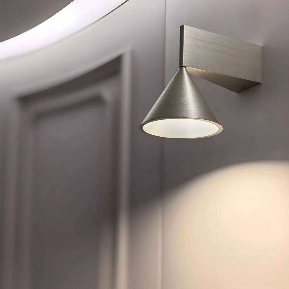 LED Aluminum Warm White Waterproof Outdoor Indoor Living Room Bedroom Modern Nordic Wall Lamp Garden Corridor Z260227