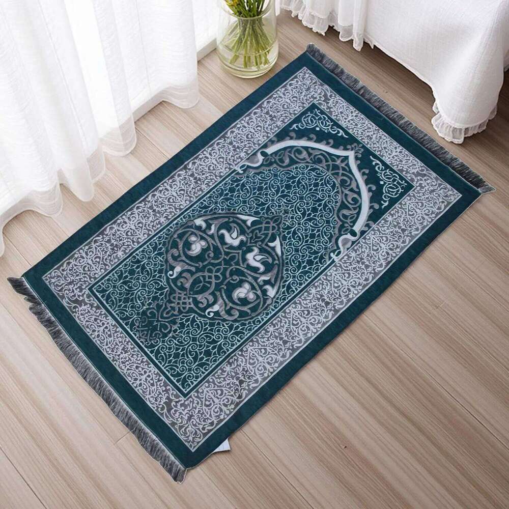 Muslim Rug Islamic Turkish Rugs Prayer for Women and Men Great Ramadan Gifts Islam Carpet Portable Muslims Mat H260226
