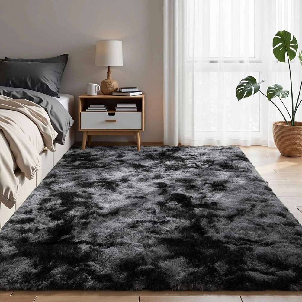 VIKAMA Minimalist Style Living Fluffy And Slip-Resistant Children's Room Mat, Bathroom Carpet, Home Decoration H260226
