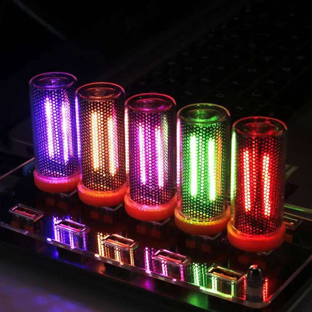 Touch LED Glass Bottle Night USB Desktop Atmosphere Color Changing Light For Bedroom Decoration Z260227