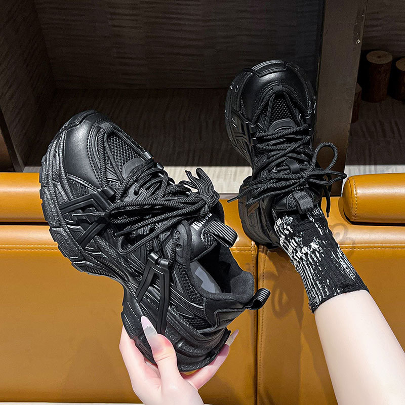 Free shipping niche for women New running dad shoes white red sier breathable outdoor casual trainers sneakers 35-40 ashoesfactory