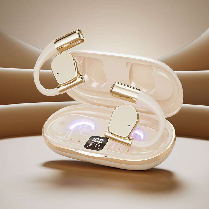 New Smart Translator OWS Open Ear Bone Conduction Bluetooth Earphones True Wireless Over-Ear Headphones