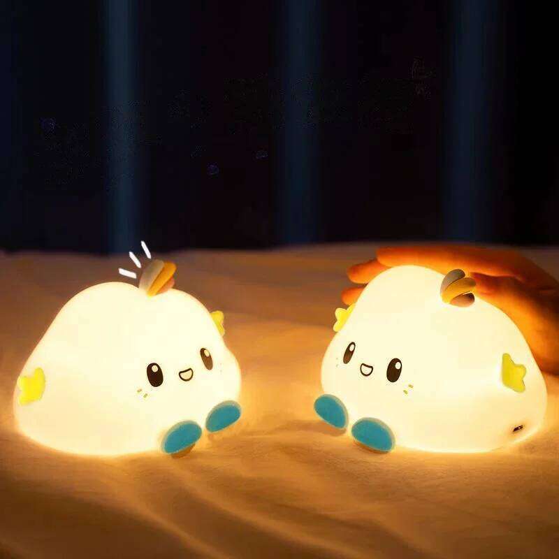 Small Cartoon Cute Cloud Not Dazzling Children Bedroom Bedside Night Light Child Girl Birthday Gifts Home Decoration Z260227