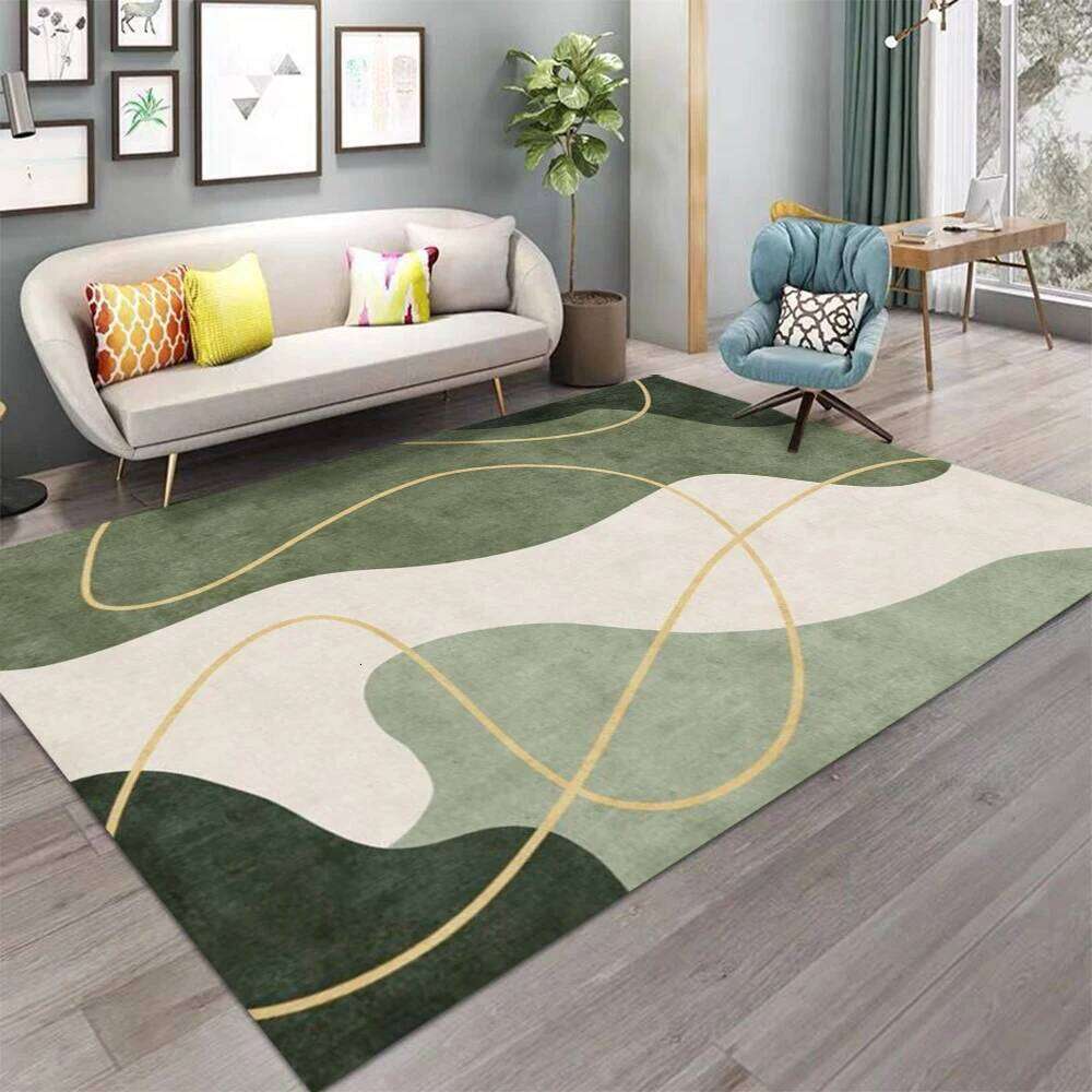 Modern Abstract Geometric Pattern Area Kids Carpets for Girls Home Living Room Child Rug Bedroom Sofa Doormat Floor Mats H260226