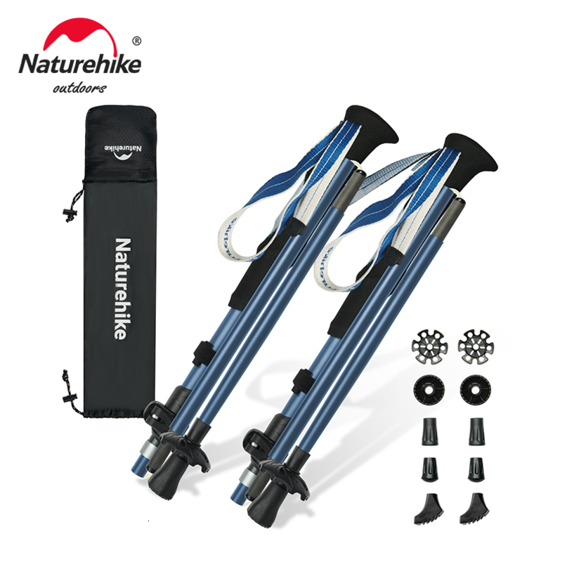 Gale UL PRO Trekking Pole Carbon Fiber 7075 Aluminum Alloy Folding Stick Lightweight Outdoor Climbing Walking Sticks 260206