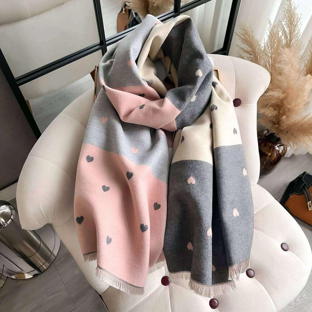 New Winter Cashmere Scarf for Women Shawl Wrap Female Pashmina Luxury Brand Poncho Thick Blanket Warm Bufanda Echarpe Femme Z260226