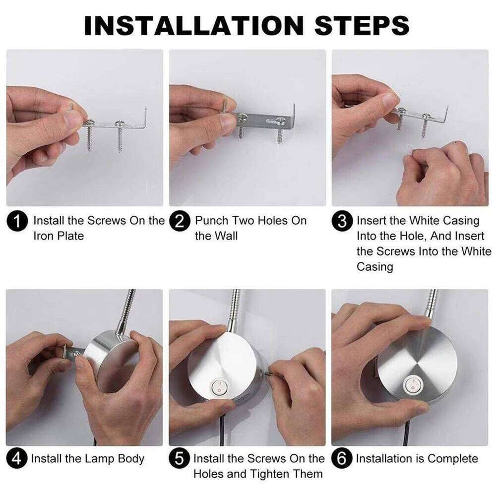 LED Reading Light Eye Protection Desk 360 Degree Rotation Flexible Gooseneck USB Bedroom Night Lamp Z260227