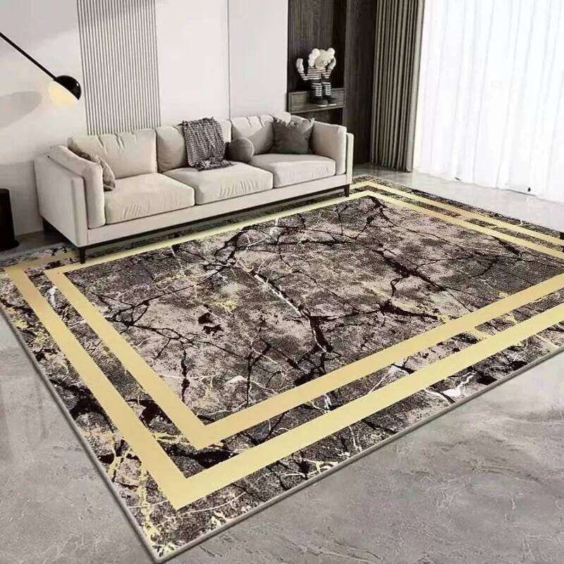 VIKAMA Winter Luxury Printed Covering Living Room and Bedroom - Warmth-Enhancing Floor Mat for Home Decoration H260226