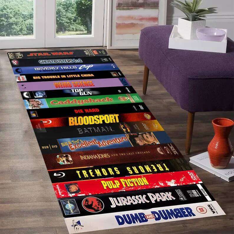 Horror Movie Rug Nostalgic Living Room Bedroom Corridor Home Decoration Carpets H260226