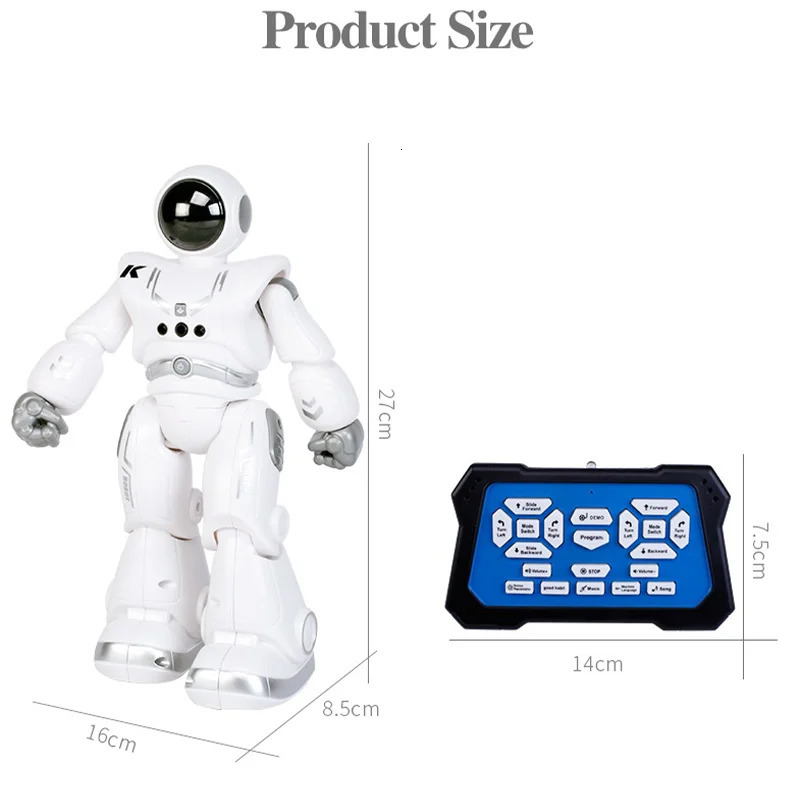 R18 RC Robot Programming Automatic Presentation Intelligent Gesture Sensor Smart Robots Children Toys Gift 260207