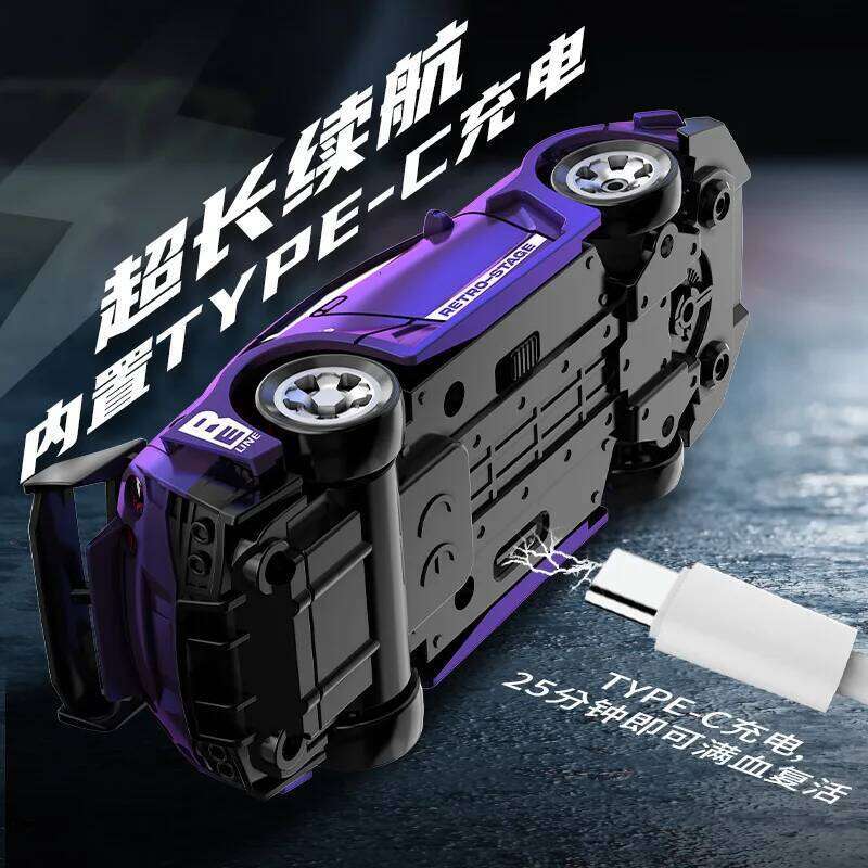Hot Item 1:64 Scale Mini Remote Control RC High-Speed Drift 4WD Racing Car with Lights Toy for Boys Birthday Gift H260227