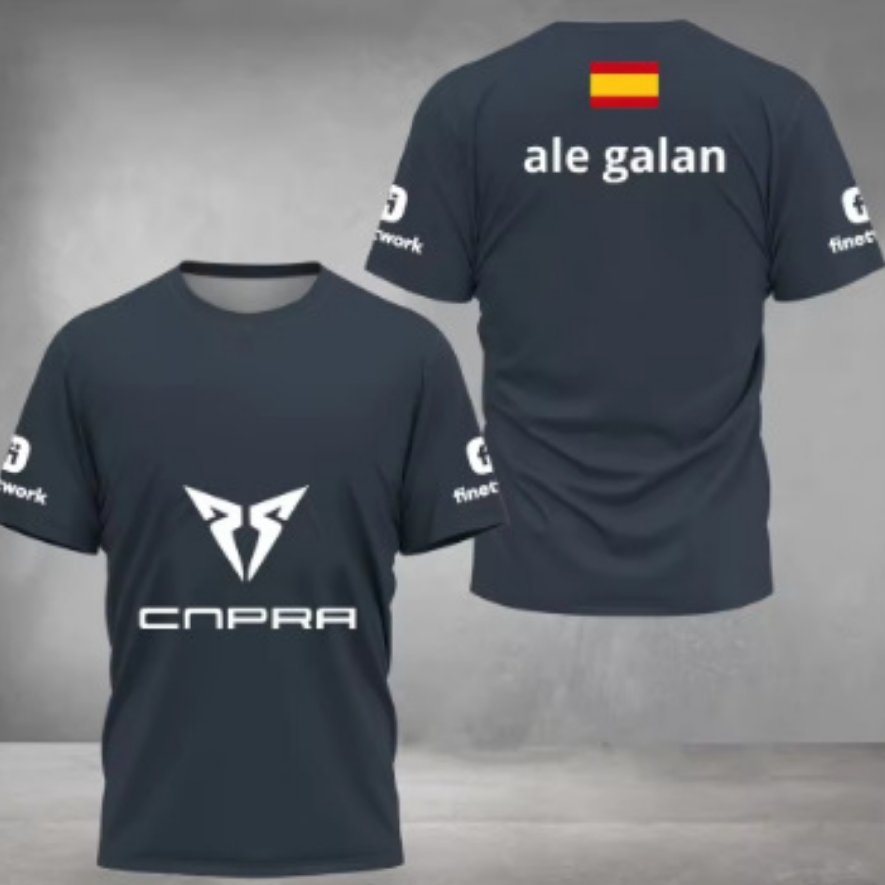 Men's T Shirts Padel Sport Round Neck Autumn Breathable 3D Printed Short Sleeved T-shirt Outdoor Casual Loose Sports