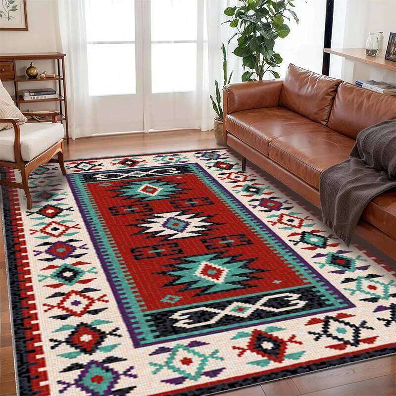 VIKAMA Europe Carpet, Living Room and Bedroom Floor Mat, Light Luxury Carpet,Study Carpet,Bedroom Soiled Foot MatHome Decor H260226