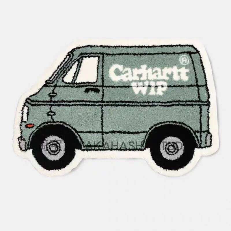 VIKAMA Summer Car Living and Bedroom Bed Carpets, Children's Room Anti-slip Floor MATS, Home Decoration H260226