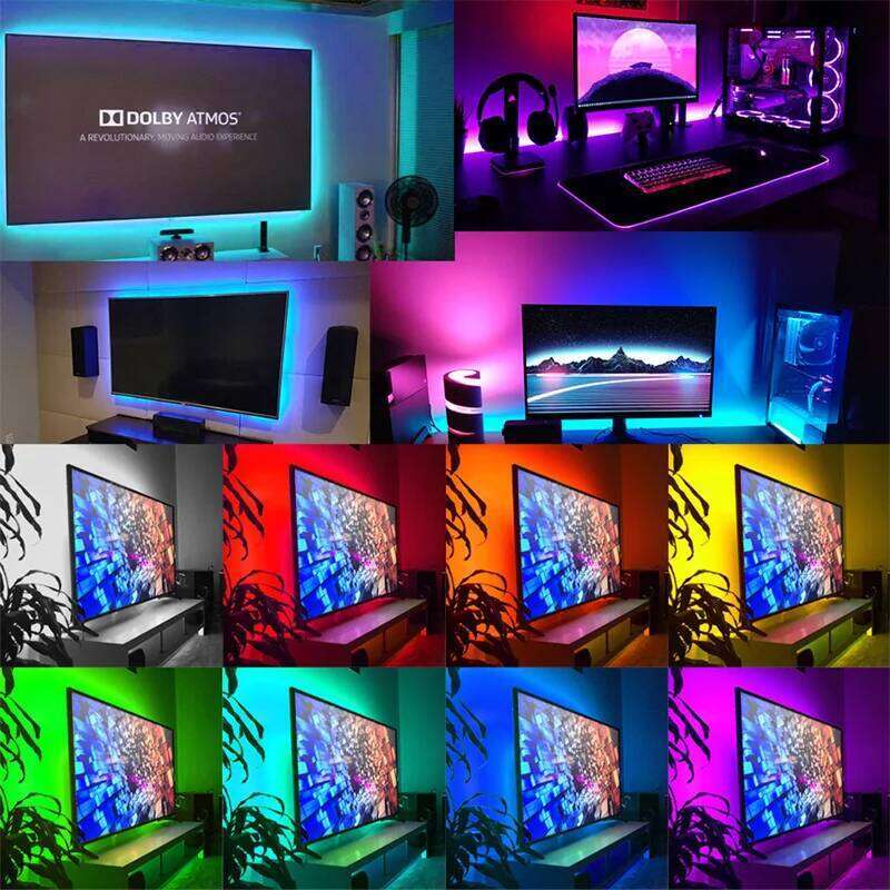 RGB Strip USB Light Strips 1/2/3/4/5M DC5V IP65 Waterproof Neon Lights For Bedroom Kitchen Home Indoor LED Decortion Z260226