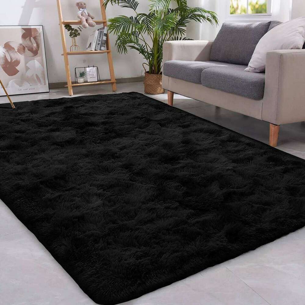 VIKAMA Living Area Carpet, Bedroom Children's Room Soft And Fluffy Cushion, Non-Slip Plush Floor Mat, Home Decoration H260227 - view 3