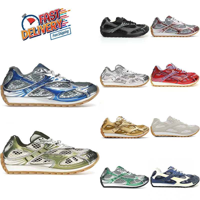 Free shipping with box Orbit sneakers designer men women shoe stylish sliver pink black navy red men women outdoor sports shoes trainers